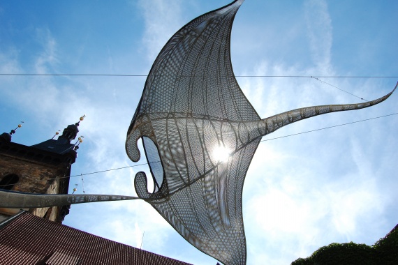 Sculpture Line na Novoměstské radnici / Manty - Andělé moří