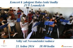 Koncert k zahájení Roku české hudby