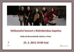 Velikonoční koncert s Rožmberskou kapelou
